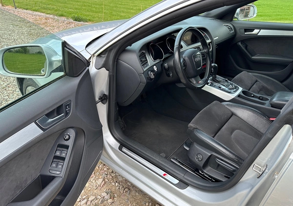 Audi A5 cena 38500 przebieg: 161710, rok produkcji 2009 z Żukowo małe 211